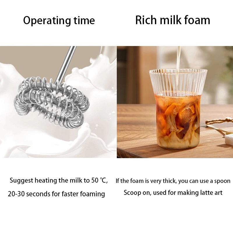 Hot Sale Electric Milk Frother Handheld Egg Beater Foamer Coffee Maker Electric Blender Mixer Mini Portable Blender Kitchen Tool