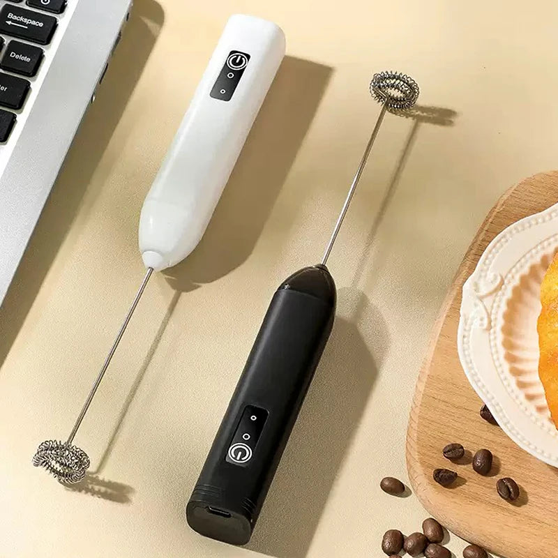 Hot Sale Electric Milk Frother Handheld Egg Beater Foamer Coffee Maker Electric Blender Mixer Mini Portable Blender Kitchen Tool